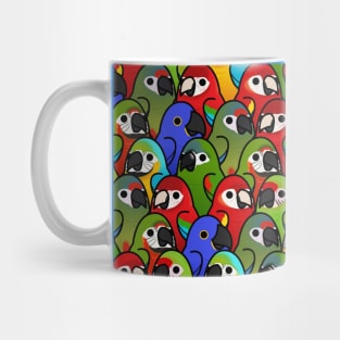 Too Many Birds!™ Many Macaw Squad Mug